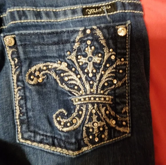 Miss Me Women's Jeans size 30x34 - Picture 5 of 8